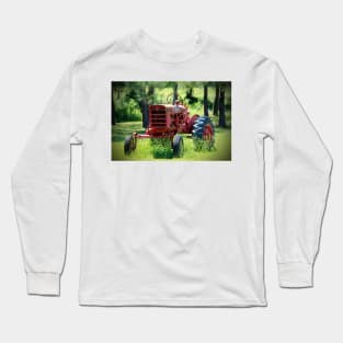 McCormick Farmall Tractor Long Sleeve T-Shirt